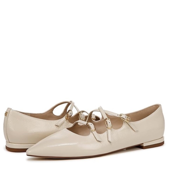 Sam Edelman Cass Women's Flat Shoes Alpine Ivory : 7 M, Leather/Rubber NWT - Picture 4 of 5